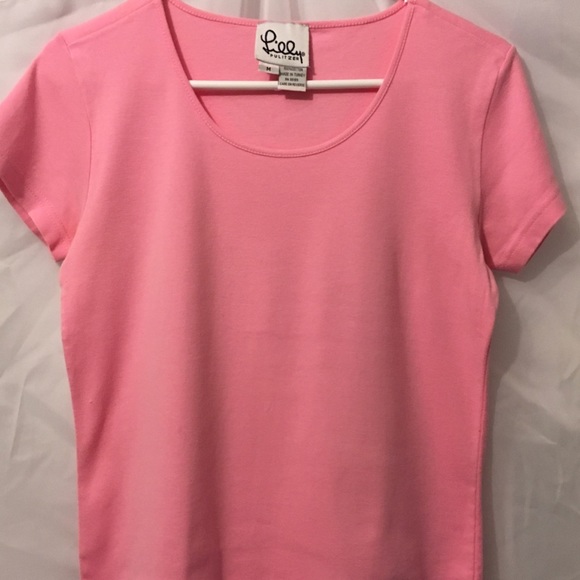 Lilly Pulitzer Tops - Lilly Pulitzer Pink Short Sleeve T-shirt